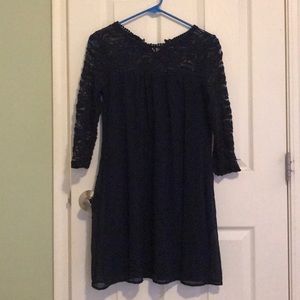 Lacy top flowy dress